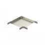 OBO Bettermann TRAY CORNER RS90-60-300 PG 2PCS - 90° vaakasuora kaapelikouran kulma, 60x300mm, nauhasinkitty teräs, 2 kpl