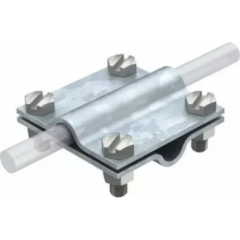 OBO Bettermann pystyristiliitin 8-10x8-10 mm sähkösinkitty teräs tyyppi 251 (5312035)