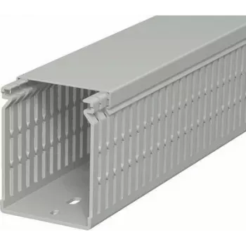 OBO BETTERMANN johdinkouru LK4 N 80x60x2000mm harmaa PVC raotettu kaapelinhallinta 6178229