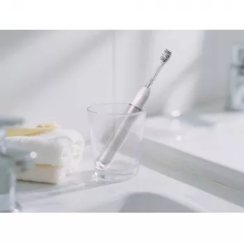 Oclean Ease Pro Silver sähköhammasharja ääniteknologialla, 5 puhdistustilaa, USB-C-lataus, IPX7 vedenpitävä, 180 päivän akunkesto