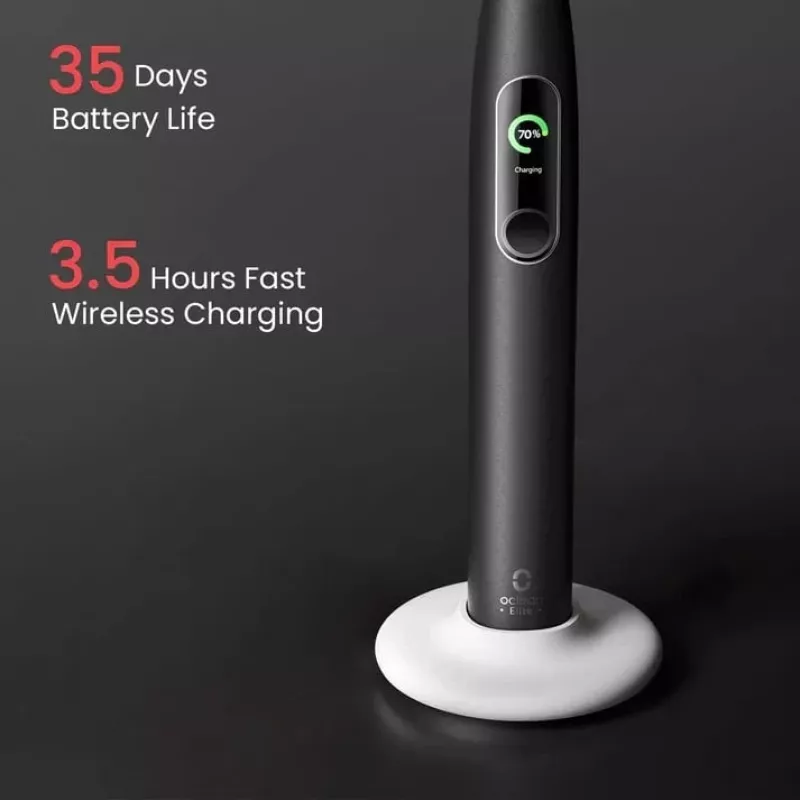 OCLEAN X Pro Elite Premium setti äänihammasharja musta