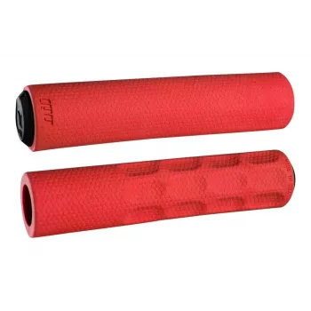 Odi Vapor F-1 kahvat - musta, 130 mm, push-on MTB-ohjaustangon kahvat A.I.R.E.-seoksella