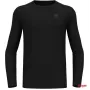 Odlo BL Top Crew Neck Long Sleeve Merino 200 miesten aluskerrastopaita, musta, koko L