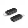 OEM-adapteri USB-C-liitäntä - Lightning-pistoke musta