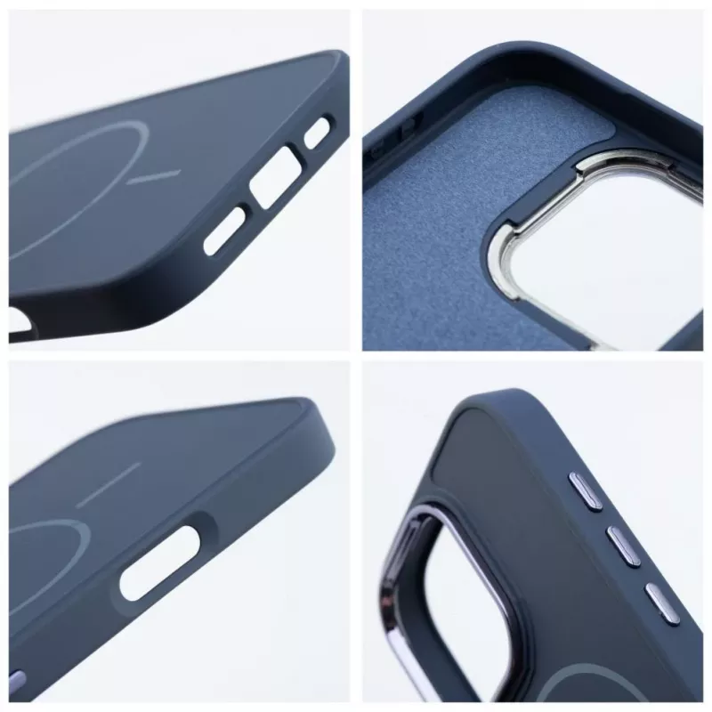OEM-kotelo iPhone 13 Mini Frame Mag Cover MagSafe-yhteensopiva Navy Blue