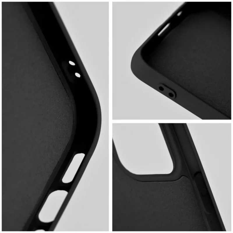 OEM-kotelo iPhone 15 silikoni musta