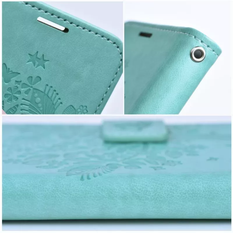 OEM Flip Case -kotelo Samsung Galaxy A54 5G Mezzo Book Tree Green