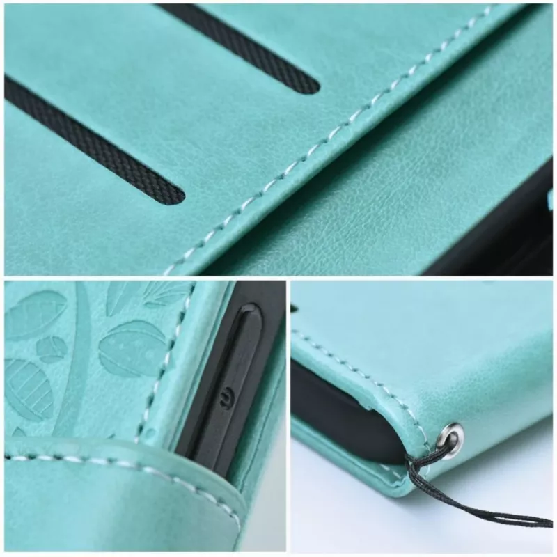 OEM Flip Case -kotelo Samsung Galaxy A54 5G Mezzo Book Tree Green