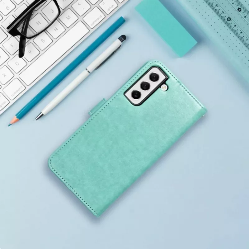 OEM-läppäkotelo Samsung Galaxy S25 Mezzo Book Dreamcatcher vihreä