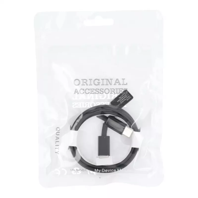 OEM USB-C - USB-C PD 40W kaapeli 1m musta