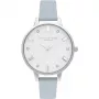 OLIVIA BURTON naisten kello OB16BJ01 34 mm hopea ruostumaton teräs mesh