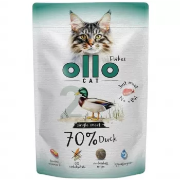 Ollo kissanpussi nro 2 ankka 85 g