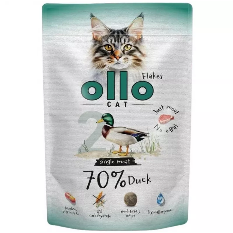 Ollo Cat Pouch No. 2 ankka 85 g