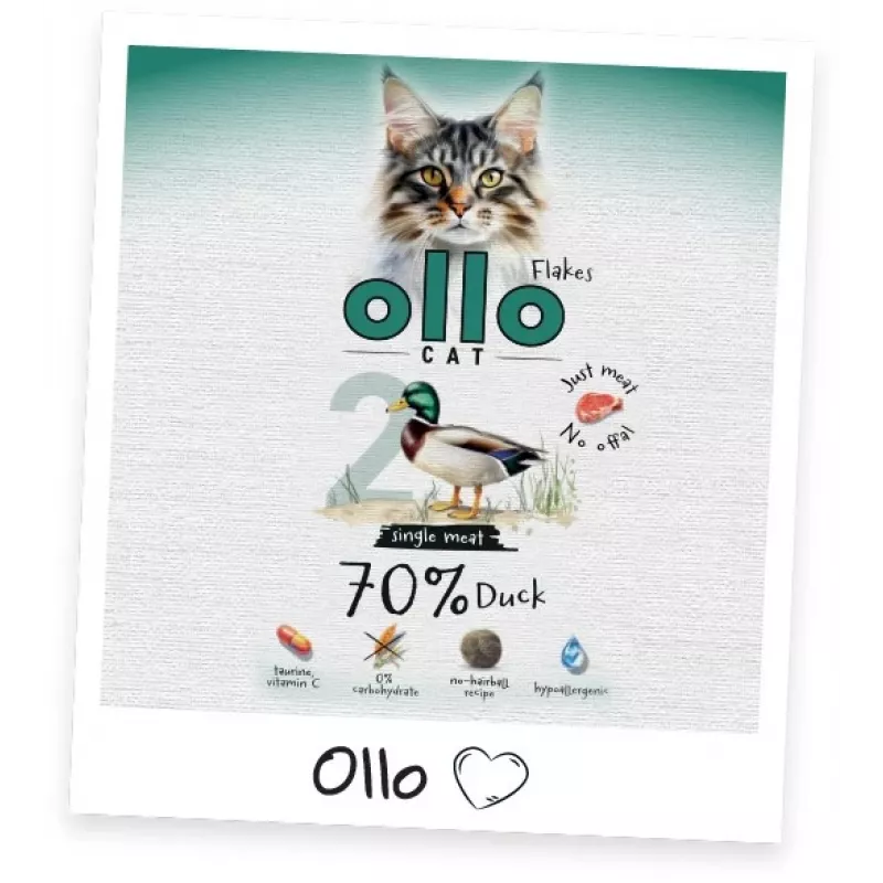 Ollo Cat Pouch No. 2 ankka 85 g