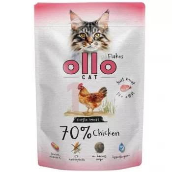 Ollo märkäruoka kissoille pussi kana 85g