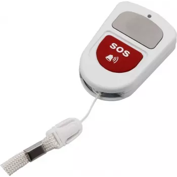 Olympia 5912 RF-radiokaukosäädin, 4 painikkeen avaimenperä, valkoinen