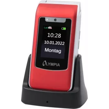 Olympia Style Duo 4G 2298 Peruspuhelin, 48 MB RAM, punainen