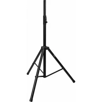 OMNITRONIC LCK-2 kaiutinteline kaiutinjalusta, korkeussäädettävä 100-180 cm, maks. kantavuus 30 kg, 35 mm laippa, teräs, musta 60004186