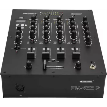 OMNITRONIC PM-422P 4-kanavainen DJ-mikseri Bluetoothilla ja USB-soittimella 10006878