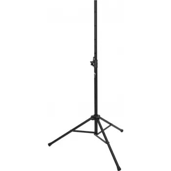 OMNITRONIC ROD-1283 kaiutinteline, korkeus 100-180 cm, kuormitus 30 kg, 35 mm sovitin, teräs, musta 11039106