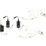 OMNITRONIC Set FAS TWO kaksikanavainen UHF-langaton mikrofonijärjestelmä, 2 taskulähetintä ja päämikrofonit (660-690 MHz) 20000971