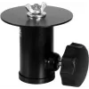 OMNITRONIC SPA-10EU jalustasovitin M8 35 mm jalustalle – musta teräs 60004609