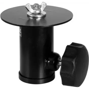 OMNITRONIC SPA-10EU jalustasovitin M8 35 mm jalustalle – musta teräs 60004609