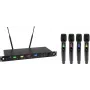 OMNITRONIC UHF-604 4-kanavainen UHF-langaton mikrofonijärjestelmä 520-554 MHz 13063605