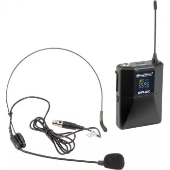 OMNITRONIC UHF E-FLEX taskulähetin 559-575 MHz (13063375)