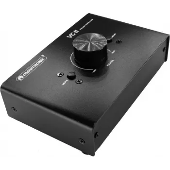 OMNITRONIC VC-11 passiivinen äänenvoimakkuuden säädin, stereo RCA, musta 10355796