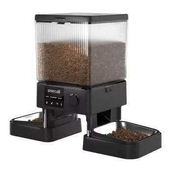 ONEISALL automaattinen kaksinkertainen lemmikkiruokinta-automaatti WiFi PFD-002 Pro