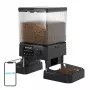 ONEISALL automaattinen kaksinkertainen lemmikkiruokinta-automaatti WiFi PFD-002 Pro