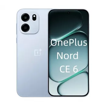 OnePlus Nord CE 6 5G 256GB 8GB RAM Dual SIM älypuhelin 7500mAh - Pitch Blue