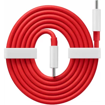 OnePlus Warp Charge Type-C - Type-C -kaapeli 150 cm punainen (5481100048)