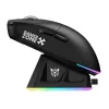 ONIKUMA DM07 RGB pelihiiri, langallinen/langaton 2,4G, PAW3311, 24000 DPI, 1000 Hz, 500 mAh, musta