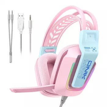 ONIKUMA X13 pelikuulokkeet pinkki