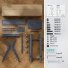 ONKRON TS1571-G liikuteltava TV-jalusta 32-75 tuumaa, grafiitti
