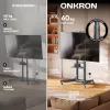 ONKRON TS1571-G liikuteltava TV-jalusta 32-75 tuumaa, grafiitti