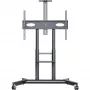 ONKRON TS1871-G mobiili TV-teline 55-90 tuuman televisioille, grafiitti