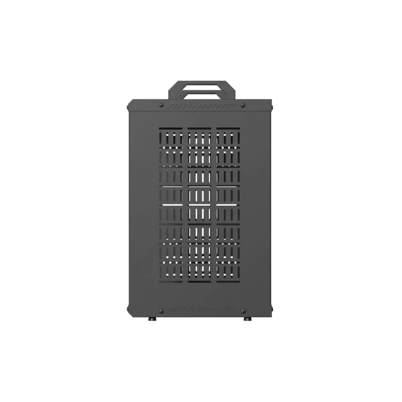 Open Rack 10 9U 280x300 musta seinäasennus avoin runko