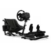 Oplite 104317 NitroKart V2 racing cockpit – musta teräs-sim racing -runko säädettävällä kaukalopenkillä