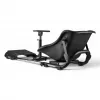 Oplite 104317 NitroKart V2 racing cockpit – musta teräs-sim racing -runko säädettävällä kaukalopenkillä