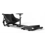 Oplite 104317 NitroKart V2 racing cockpit – musta teräs-sim racing -runko säädettävällä kaukalopenkillä