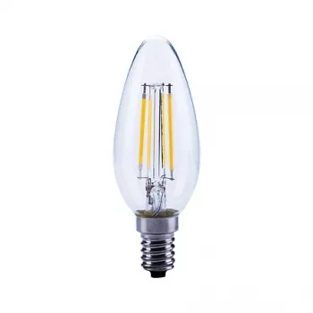 OPPLE Filament 4-40W/827 E14 kynttilä-LED-lamppu 470lm kirkas 2700K lämmin valkoinen