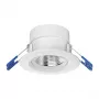 OPPLE Lighting Chiara upotettava kattospotti 9W 675lm 3000K lämmin valkoinen 36° Triac-himmennettävä valkoinen