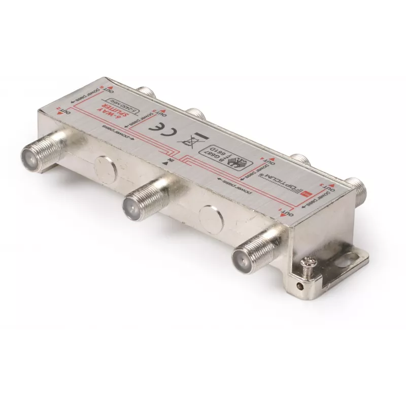 OPTICUM 1x6 DVB-T/SAT signaalinjakaja 5-2400 MHz
