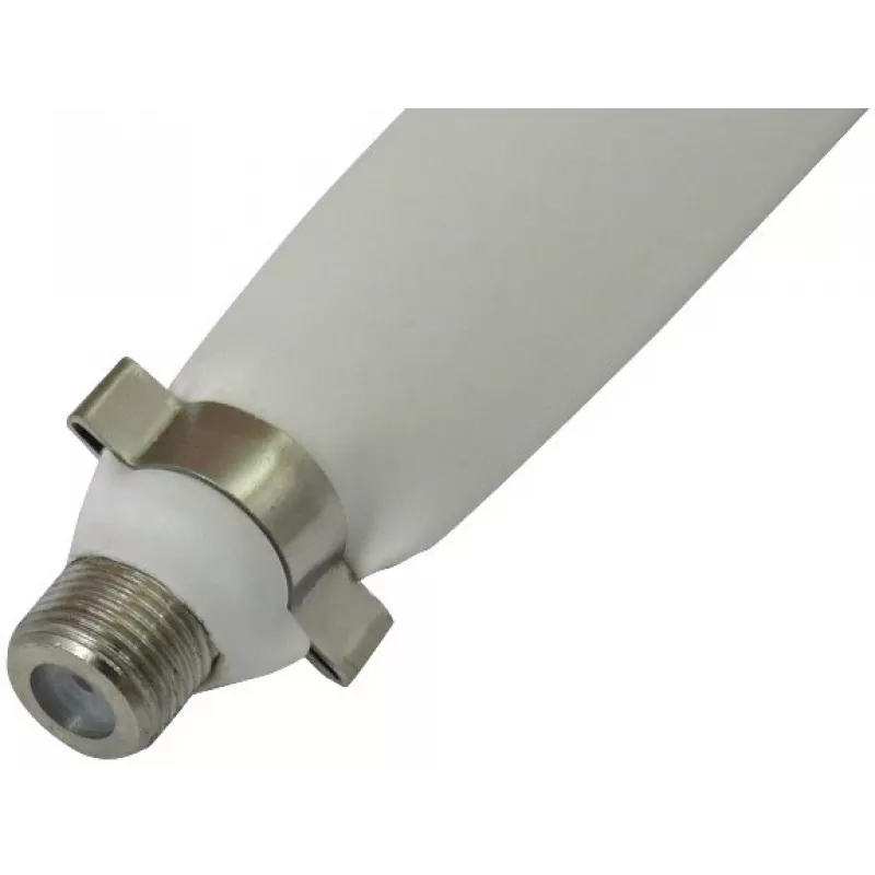 Opticum litteä ikkunaläpivientikaapeli F-naaras F-naaras 25 cm valkoinen