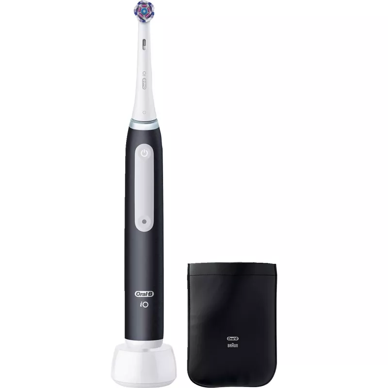 Oral-B iO White Clean sähköhammasharja, musta/valkoinen matkakotelolla