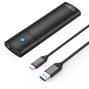 ORICO M.2 SATA SSD-kotelo USB-C 5Gbps musta PWM2-BK-EP