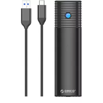 ORICO M.2 SATA SSD-kotelo USB-C 5Gbps musta PWM2-BK-EP